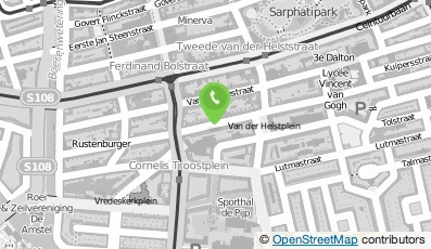 Bekijk kaart van Healing Via in Amsterdam