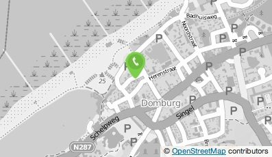 Bekijk kaart van Klusbedrijf Tonnie Huibregtse in Domburg