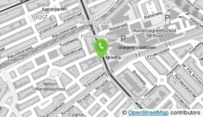 Bekijk kaart van Domino's Pizza Amsterdam Linnaeusstraat in Amsterdam