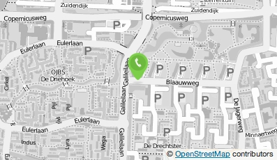 Bekijk kaart van Rondom podotherapeuten in Dordrecht