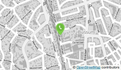 Bekijk kaart van Ivy Massage & Pedicure Centrum in Bussum