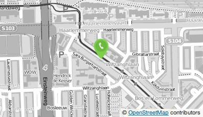 Bekijk kaart van Boerkamp HR in Amsterdam