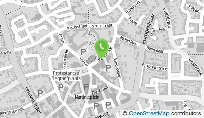 Bekijk kaart van Huisartsenpraktijk Van de Kerkhof & Lenaerts in Deurne
