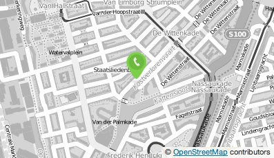 Bekijk kaart van veldz in Amsterdam