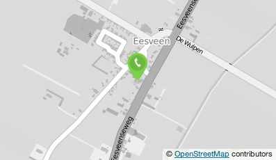 Bekijk kaart van healing center Evolet in Eesveen