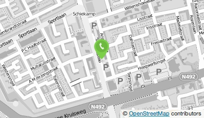 Bekijk kaart van Plateau Eten & Drinken in Spijkenisse