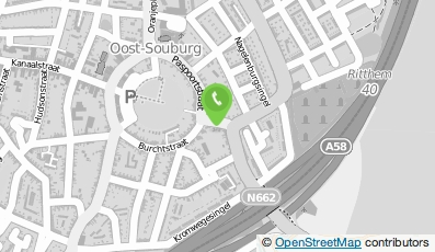 Bekijk kaart van Osteopathie Cindy de Nooijer in Oost-Souburg