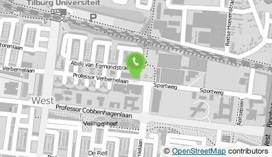 Bekijk kaart van Kinder Fysiotherapie Centrum Tilburg in Tilburg
