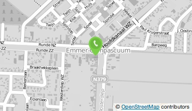 Bekijk kaart van Van Uffelen in Emmer-Compascuum