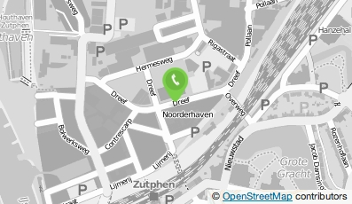 Bekijk kaart van Basic-Fit Zutphen Dreef in Zutphen