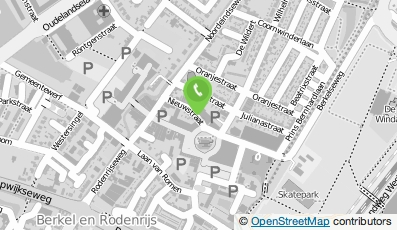Bekijk kaart van Basic-Fit Berkel & Rodenrijs Nieuwstraat in Berkel en Rodenrijs