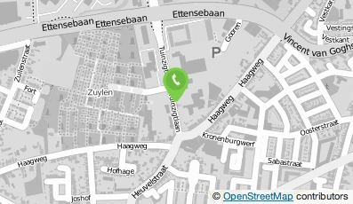 Bekijk kaart van Curio Prinsentuin van Cooth in Breda