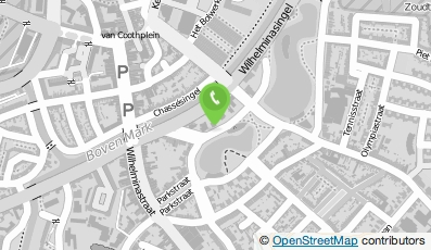 Bekijk kaart van Wilhelminapark in Breda