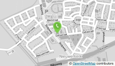 Bekijk kaart van Woord en Daad Winkel Nieuwerkerk in Nieuwerkerk
