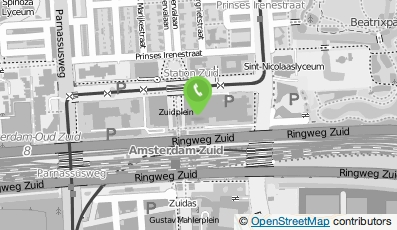 Bekijk kaart van Grinta Coöperatief UA in Amsterdam