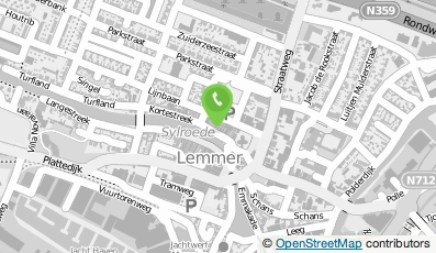 Bekijk kaart van Pizzeria Delizia in Lemmer