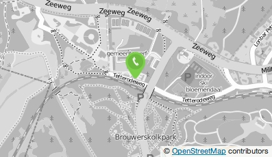 Bekijk kaart van Stg. ter Exploit. v.d. Horeca op het Tetterode Sportcomplex in Overveen