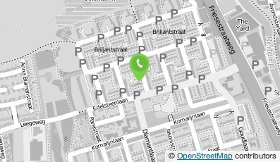 Bekijk kaart van Stoffeerbedrijf Mark Weening in Groningen