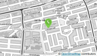 Bekijk kaart van Loes van Delft B.V. in Amsterdam