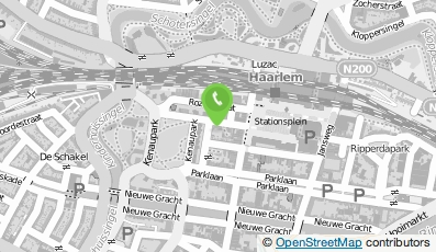 Bekijk kaart van Bed & Breakfast Kenaustraat in Haarlem