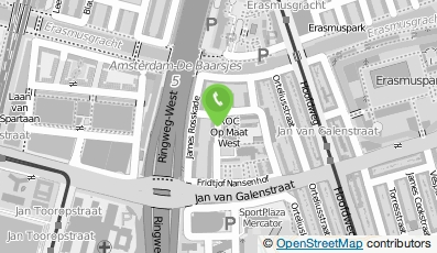 Bekijk kaart van Taxi Amraji in Amsterdam