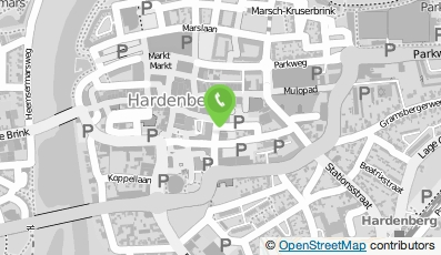 Bekijk kaart van Deen Makelaars B.V. in Hardenberg