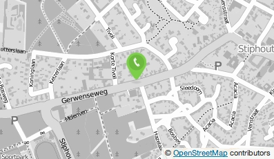 Bekijk kaart van Verhoeven Schildersbedrijf B.V. in Helmond