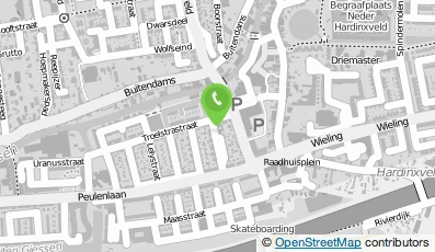 Bekijk kaart van Troelstra 3 in Hardinxveld-Giessendam
