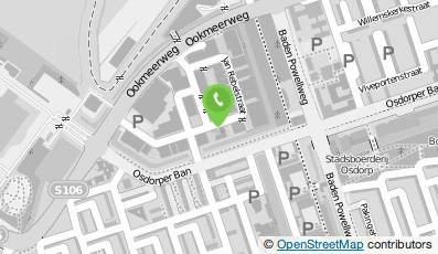 Bekijk kaart van Orthodontiepraktijk Osdorp in Amsterdam