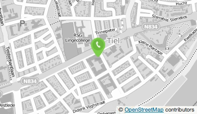 Bekijk kaart van Stichting Entrea Lindenhout in Tiel
