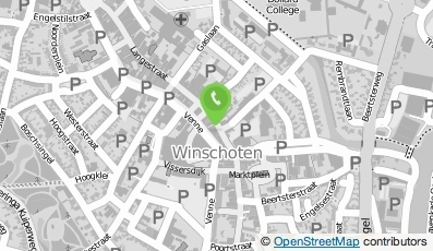 Bekijk kaart van Mecca Winschoten in Winschoten
