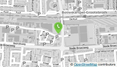 Bekijk kaart van Tandartspraktijk De Wolf-Rooseboom-De Jong in Den Haag