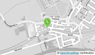Bekijk kaart van De Bruisende Oester in Goedereede