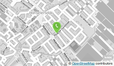 Bekijk kaart van michelromijn.nl in Honselersdijk