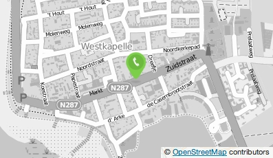 Bekijk kaart van Peene Klus & Handel in Westkapelle