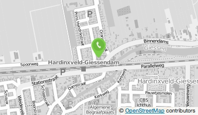 Bekijk kaart van Autobedrijf Nederlof B.V. in Hardinxveld-Giessendam
