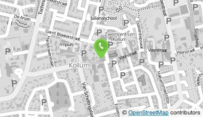 Bekijk kaart van Pizzeria Kimberley in Kollum