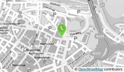 Bekijk kaart van 't Hoogstraatje in Nijmegen