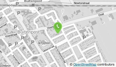 Bekijk kaart van Transportdiensten Dam V.O.F. in Buitenpost