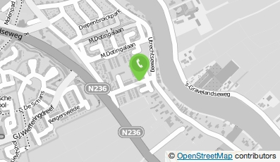 Bekijk kaart van Loco Was-, Strijk- en Stoomservice in Weesp
