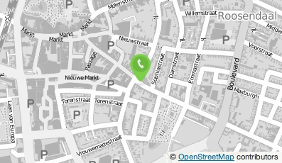 Bekijk kaart van 't Scheef Wiel Fietsen in Roosendaal