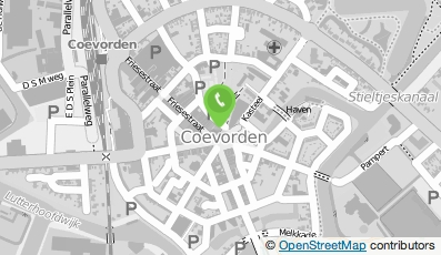 Bekijk kaart van Café-Restaurant Candia in Coevorden