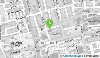 Bekijk kaart van Dyma Multidiensten in Emmeloord