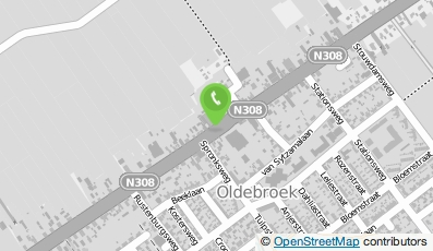Bekijk kaart van Bakkerij Schuld B.V. in Oldebroek