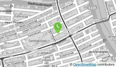 Bekijk kaart van Eco Bike Project in Amsterdam