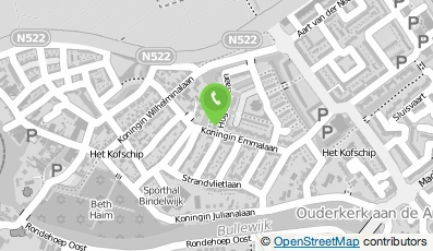 Bekijk kaart van Oddish in Ouderkerk aan De Amstel
