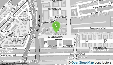 Bekijk kaart van Eva Bredero in Amsterdam
