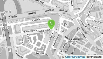 Bekijk kaart van Taxi Oosterga in Purmerend