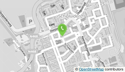 Bekijk kaart van Thypes in Schipluiden