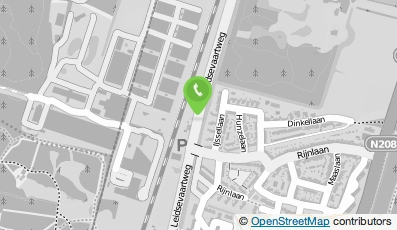 Bekijk kaart van Hoveniersbedrijf Van der Weiden in Heemstede